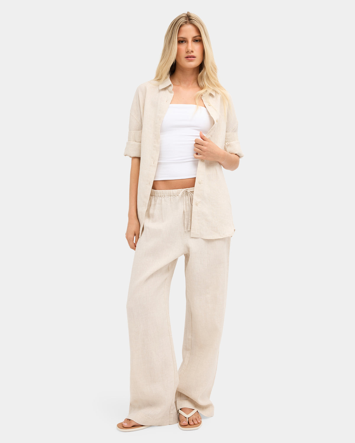 Womens Lola Linen Shirt