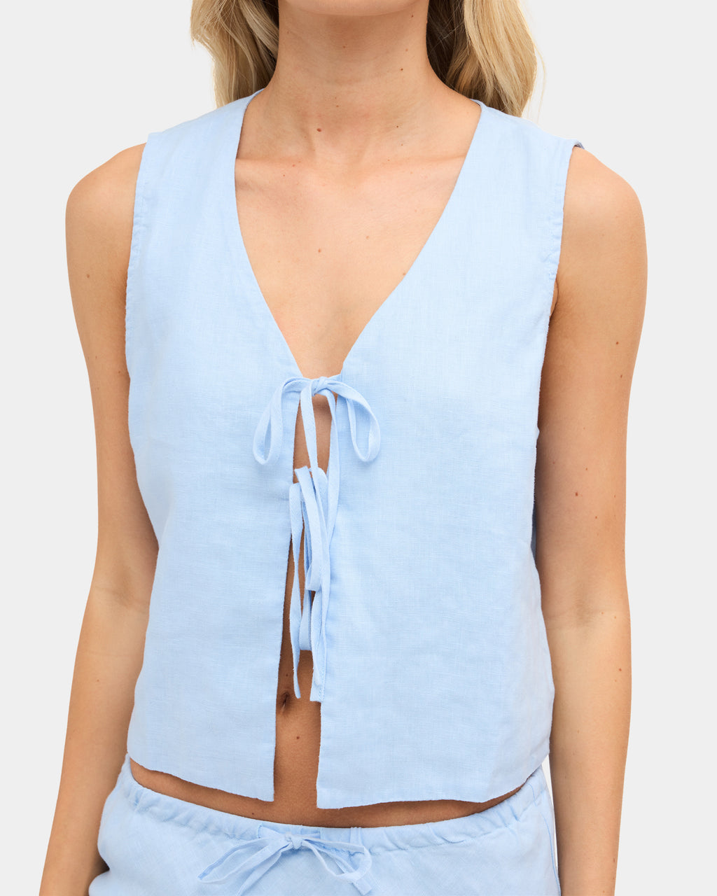 Womens Layton Linen Tank Top