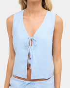 Womens Layton Linen Tank Top