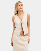 Womens Layton Linen Tank Top