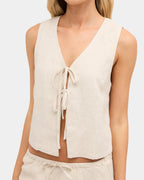 Womens Layton Linen Tank Top