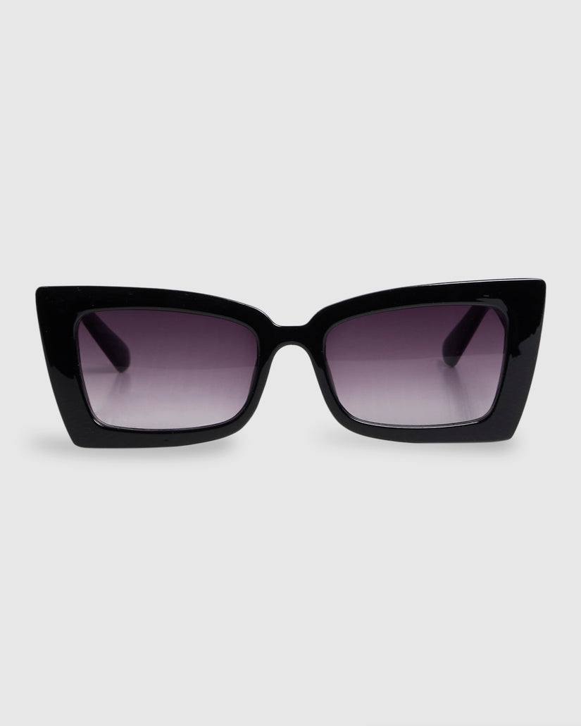 Womens Amalfi Black Sunglasses