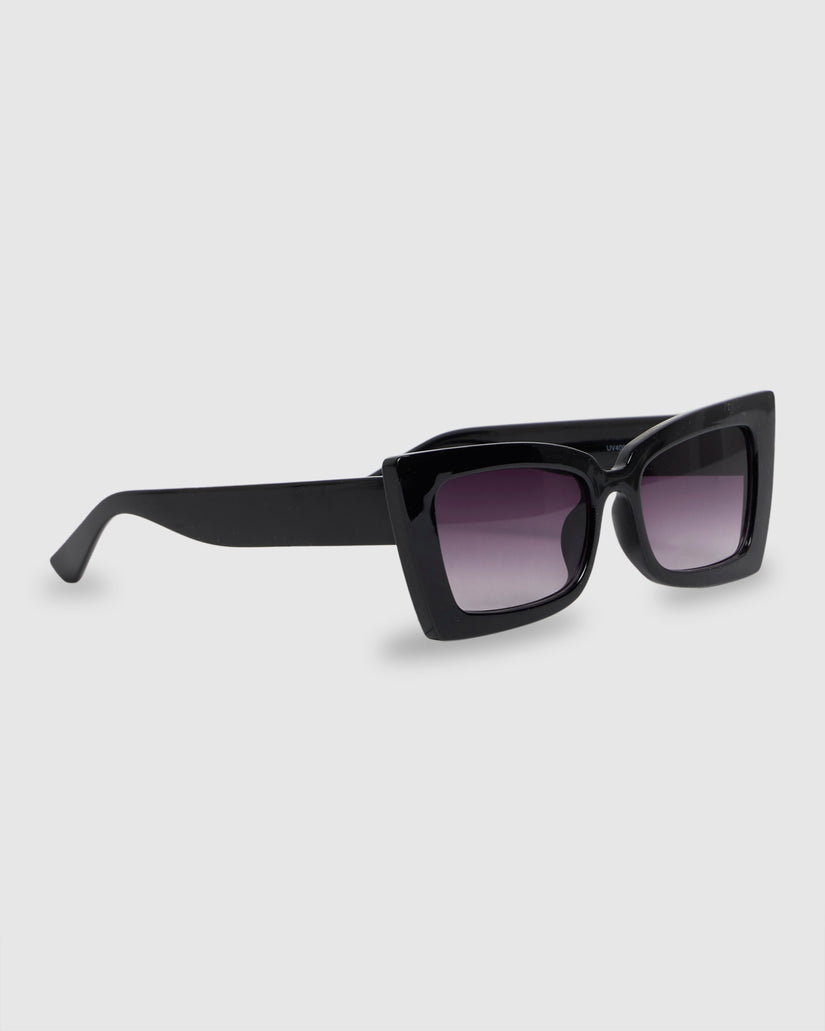Womens Amalfi Black Sunglasses