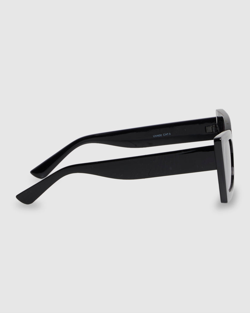 Womens Amalfi Black Sunglasses