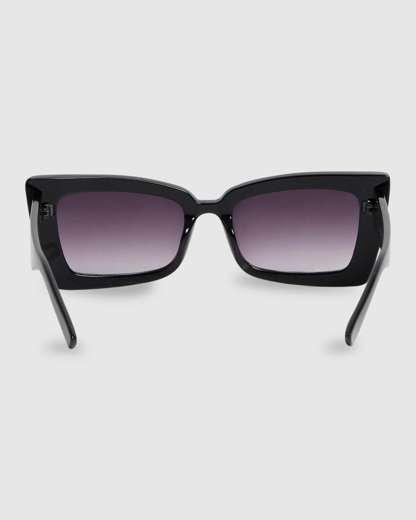 Womens Amalfi Black Sunglasses