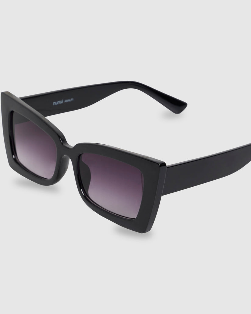 Womens Amalfi Black Sunglasses