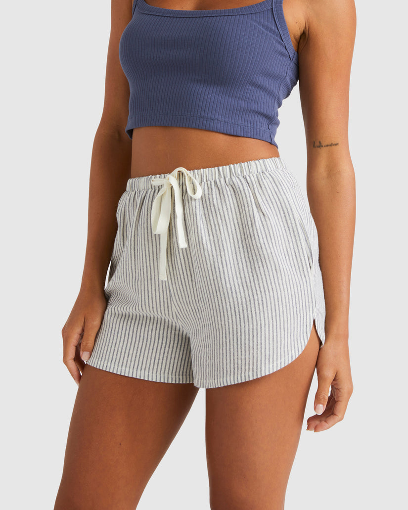 WOMENS DRIFTED STRIPE SHORT