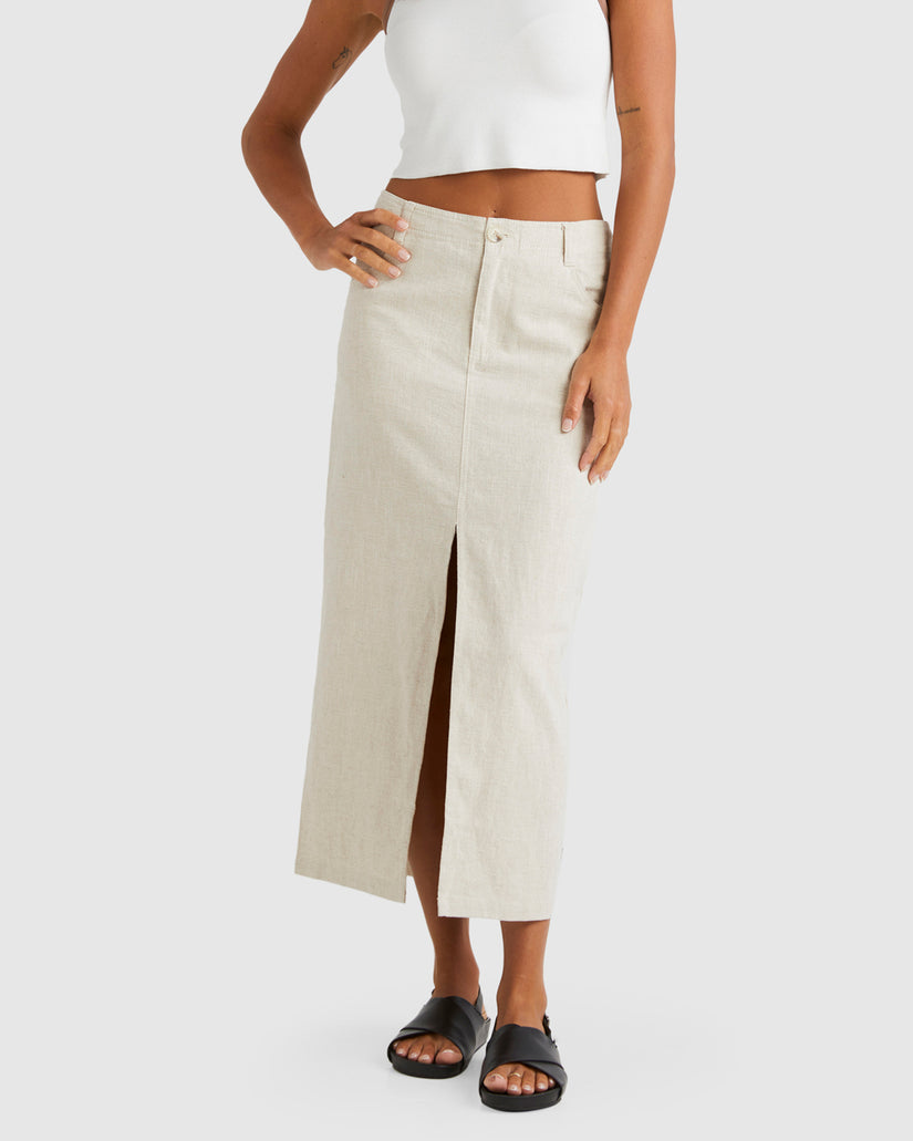 WOMENS MADRID MIDI SKIRT