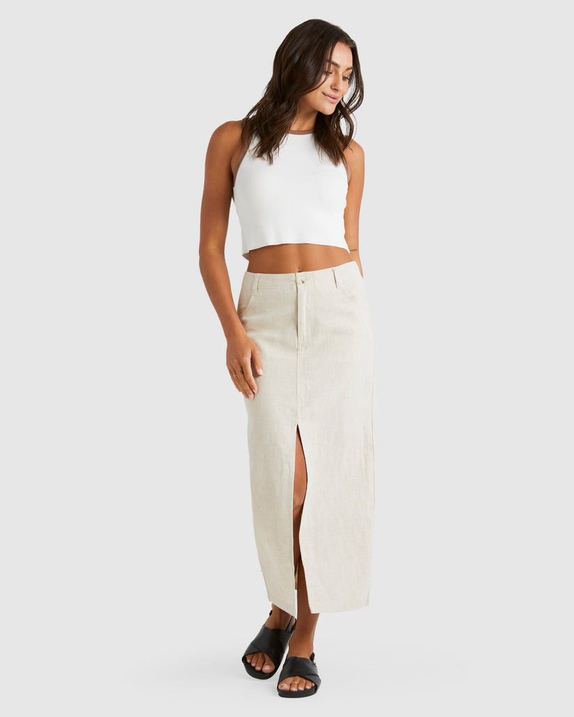WOMENS MADRID MIDI SKIRT