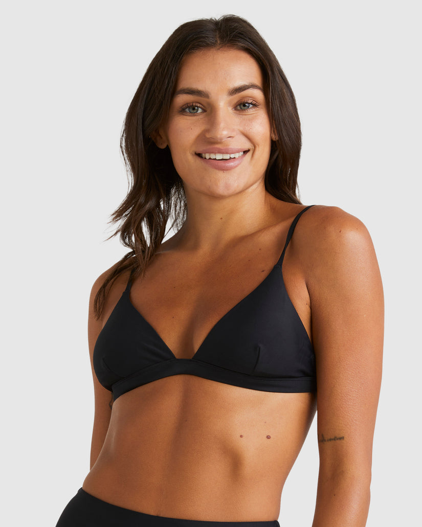 WOMEN FIXED TRI BIKINI TOP