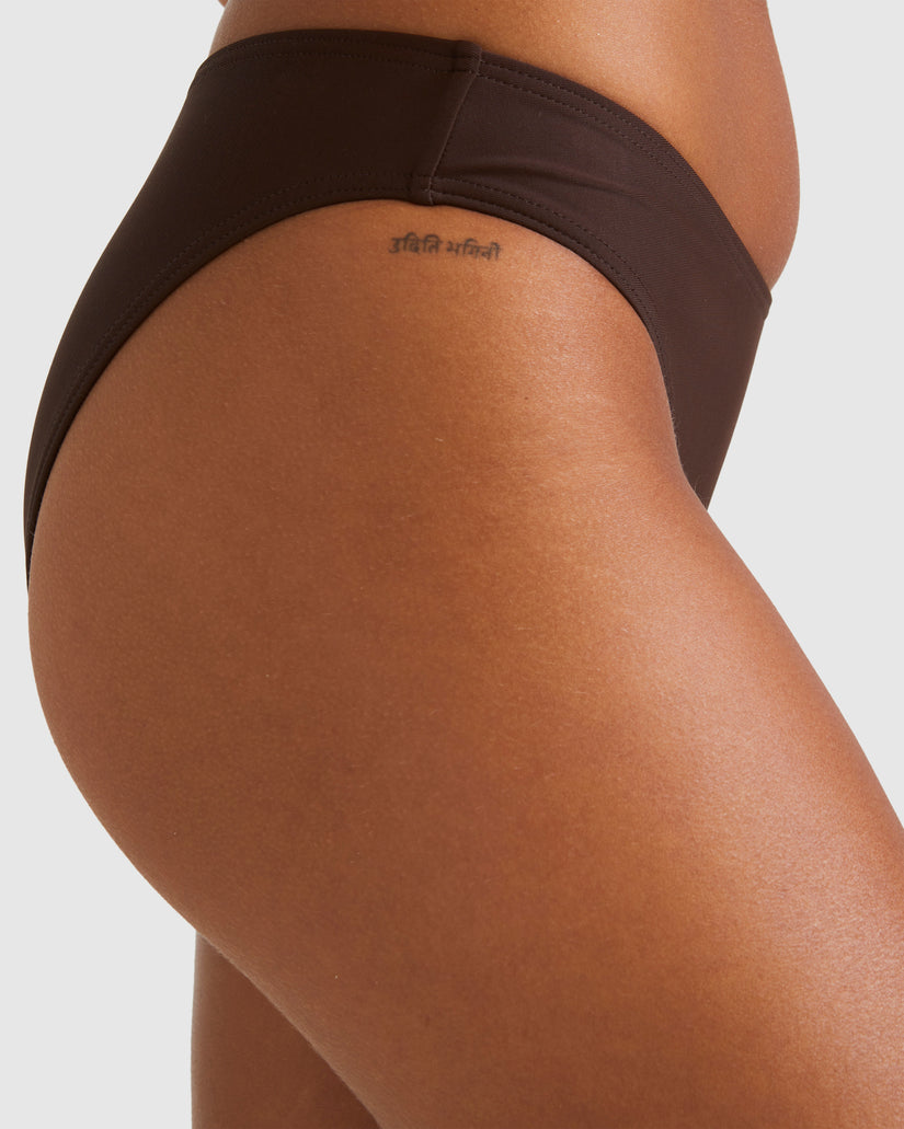 WOMENS HIGH SIDE BIKINI BOTTOM