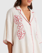 WOMENS TROPICAL SHORT SLEEVE SHIRT