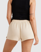 Womens Palmy Elastic Waist Shorts