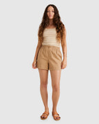 WOMENS ALLDAYS ELASTIC WAIST SHORTS