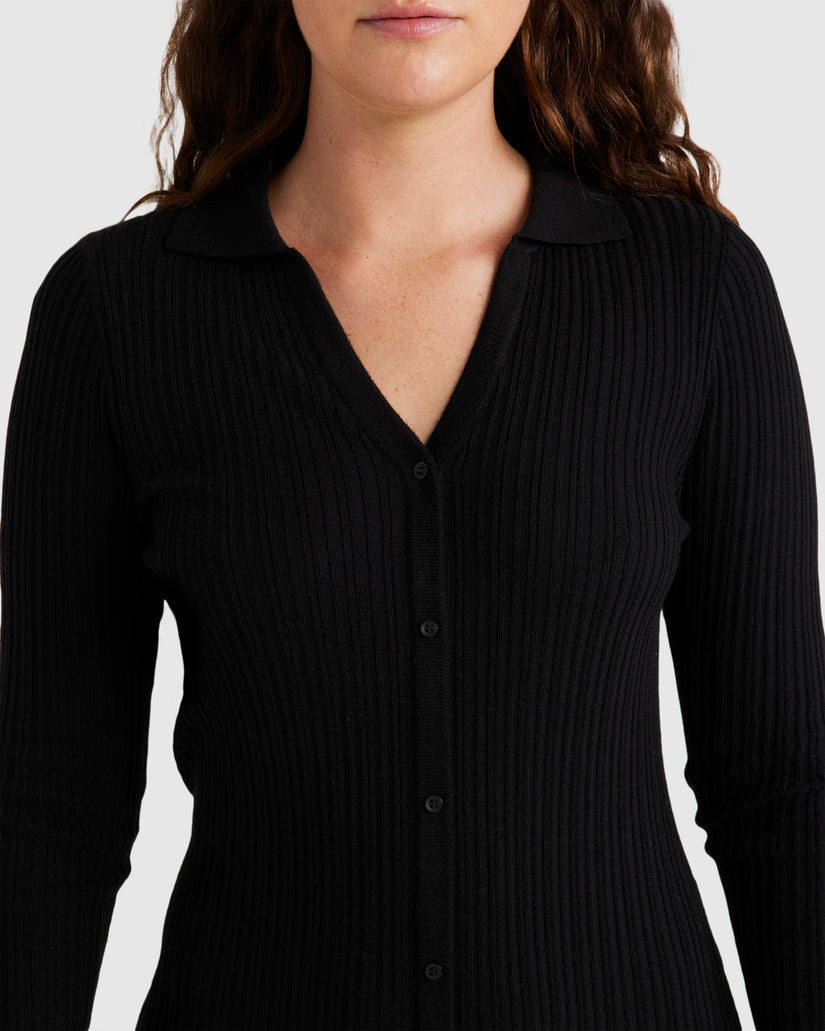 WOMENS BUTTON THRU DRESS