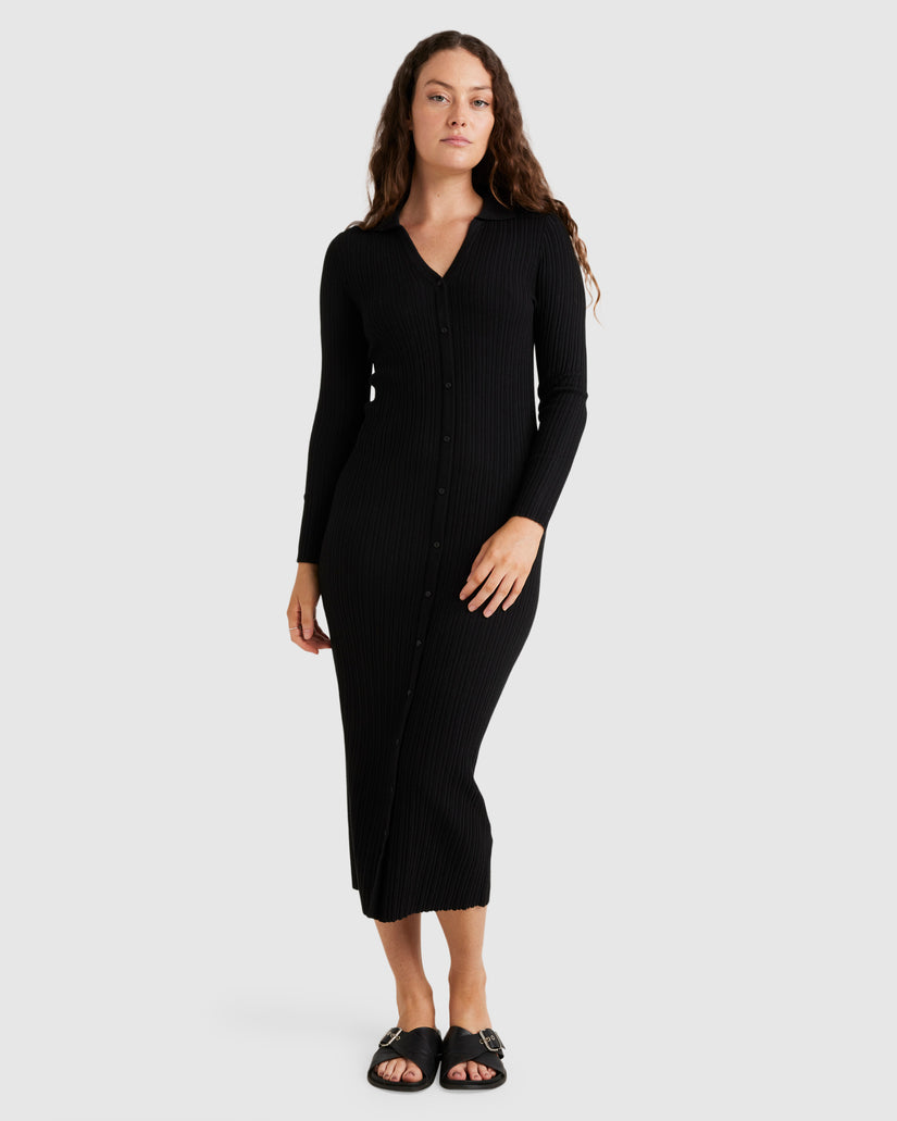 WOMENS BUTTON THRU DRESS