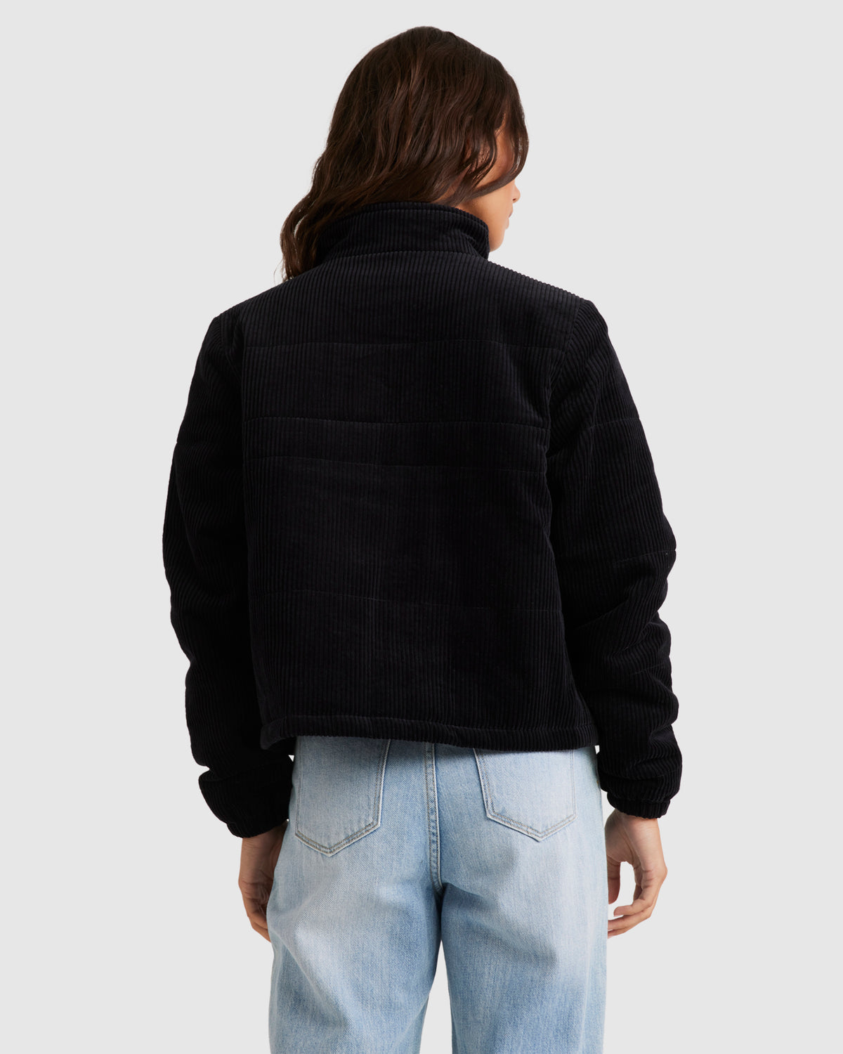 WOMENS QUILTED CORD JACKET