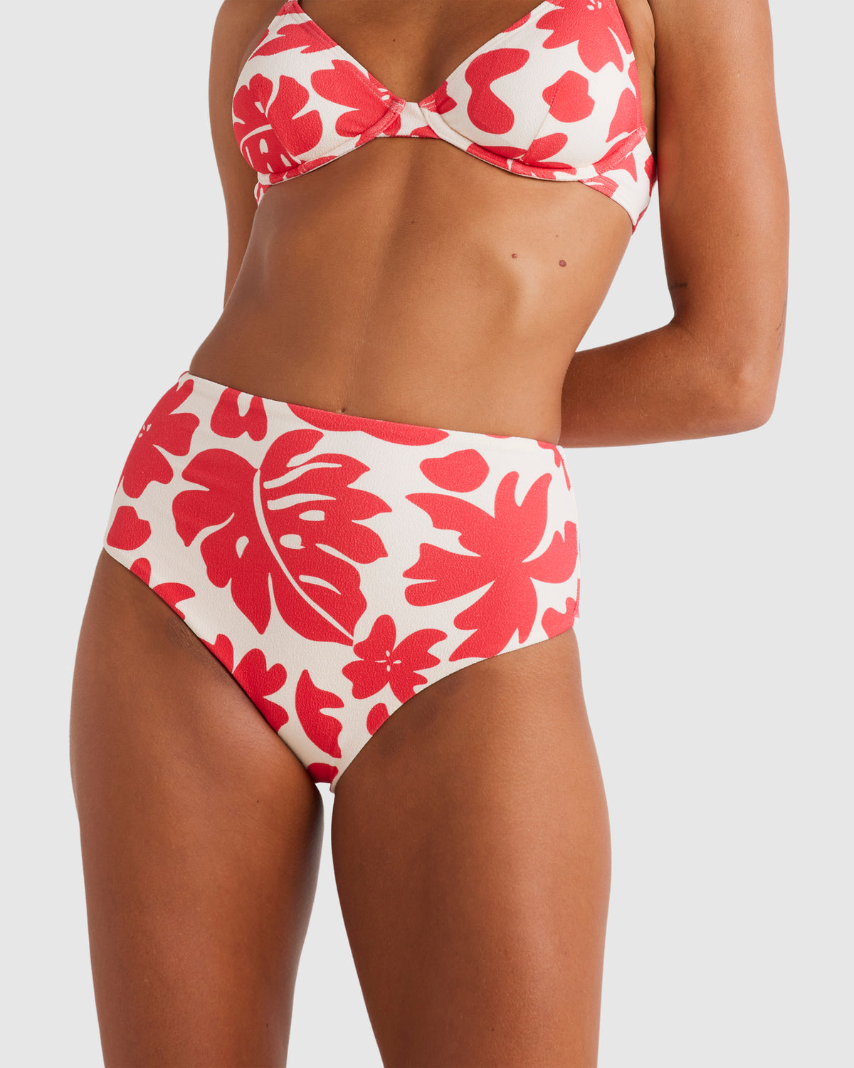 WOMENS TROPIC HI WAISTED BIKINI BOTTOM
