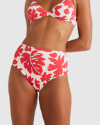 WOMENS TROPIC HI WAISTED BIKINI BOTTOM