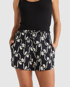WOMENS DREAMER ELASTIC WAIST SHORTS