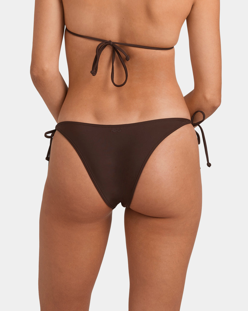 Womens Sailor Tie Side Bikini Bottom