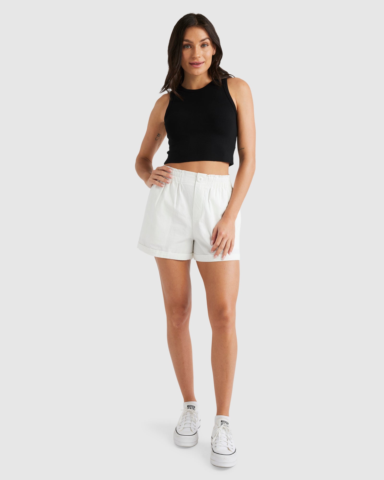 WOMENS BOY CROP TANK TOP