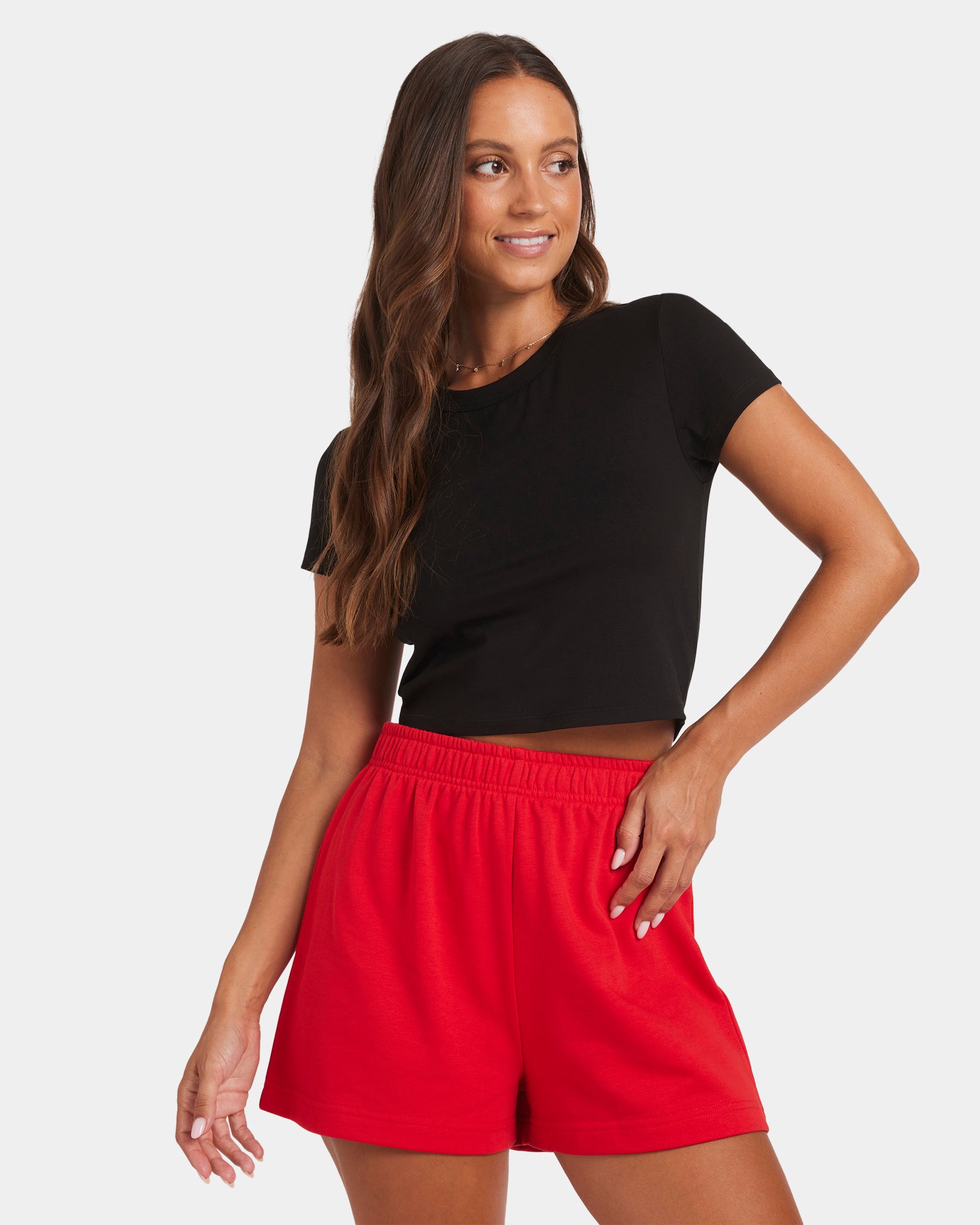 WOMENS CALI CROP T-SHIRT Australia