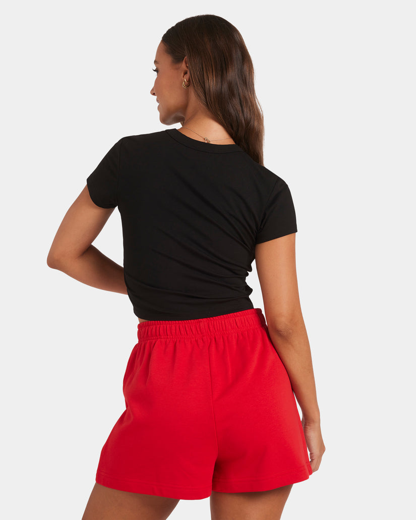 WOMENS CALI CROP T-SHIRT