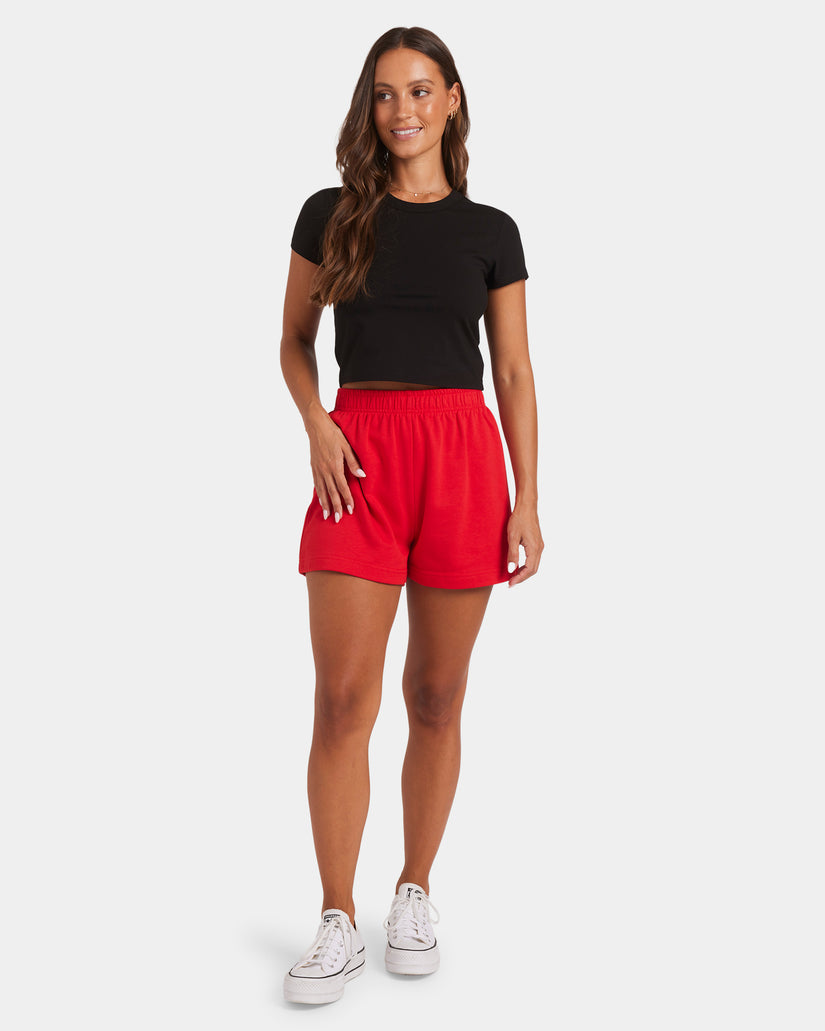 WOMENS CALI CROP T-SHIRT