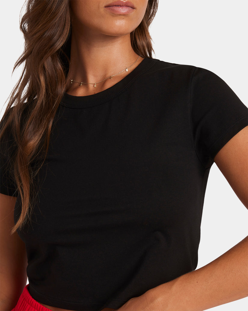 WOMENS CALI CROP T-SHIRT