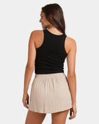 Womens Boyfriend Rib Tank Top