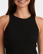 Womens Boyfriend Rib Tank Top