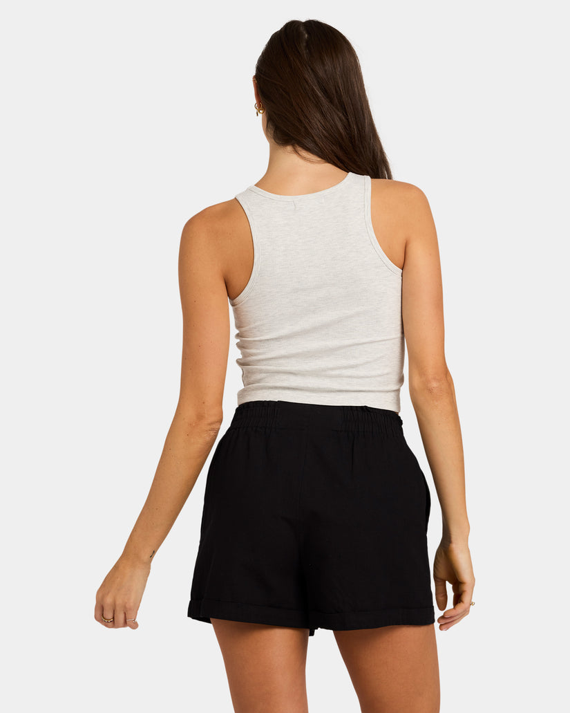 Womens Boyfriend Rib Tank