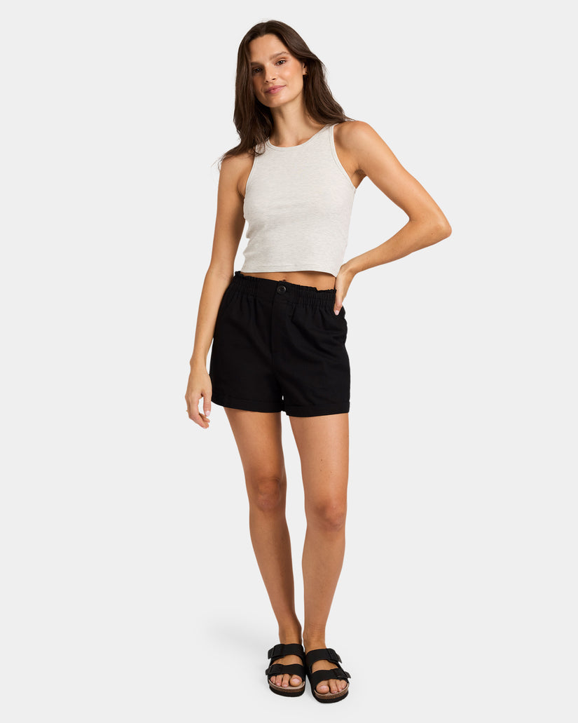 Womens Boyfriend Rib Tank