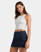 Womens Boyfriend Rib Tank Top