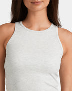 Womens Boyfriend Rib Tank Top