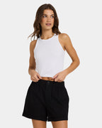 Womens Boyfriend Rib Tank