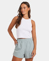 WOMENS BOYFRIEND RIB TANK