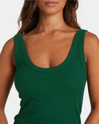 WOMENS DOUBLE DIP TANK