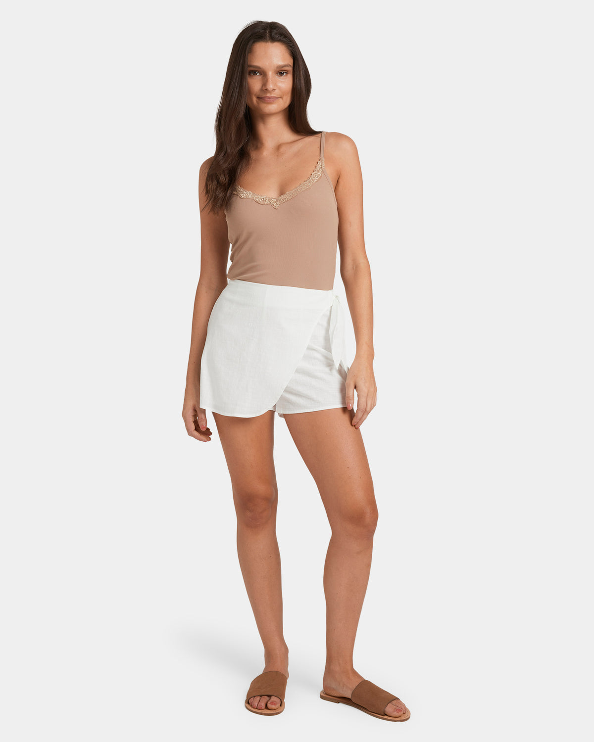 Womens Aria Lace Tank Top