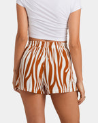 Womens Logan Print Skort