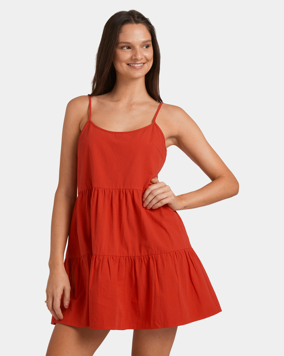 Womens Haze Tiered Singlet