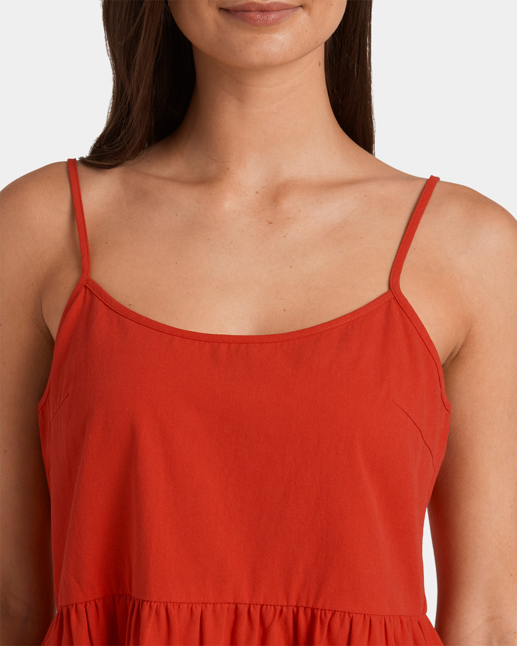 Womens Haze Tiered Singlet
