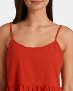 Womens Haze Tiered Singlet