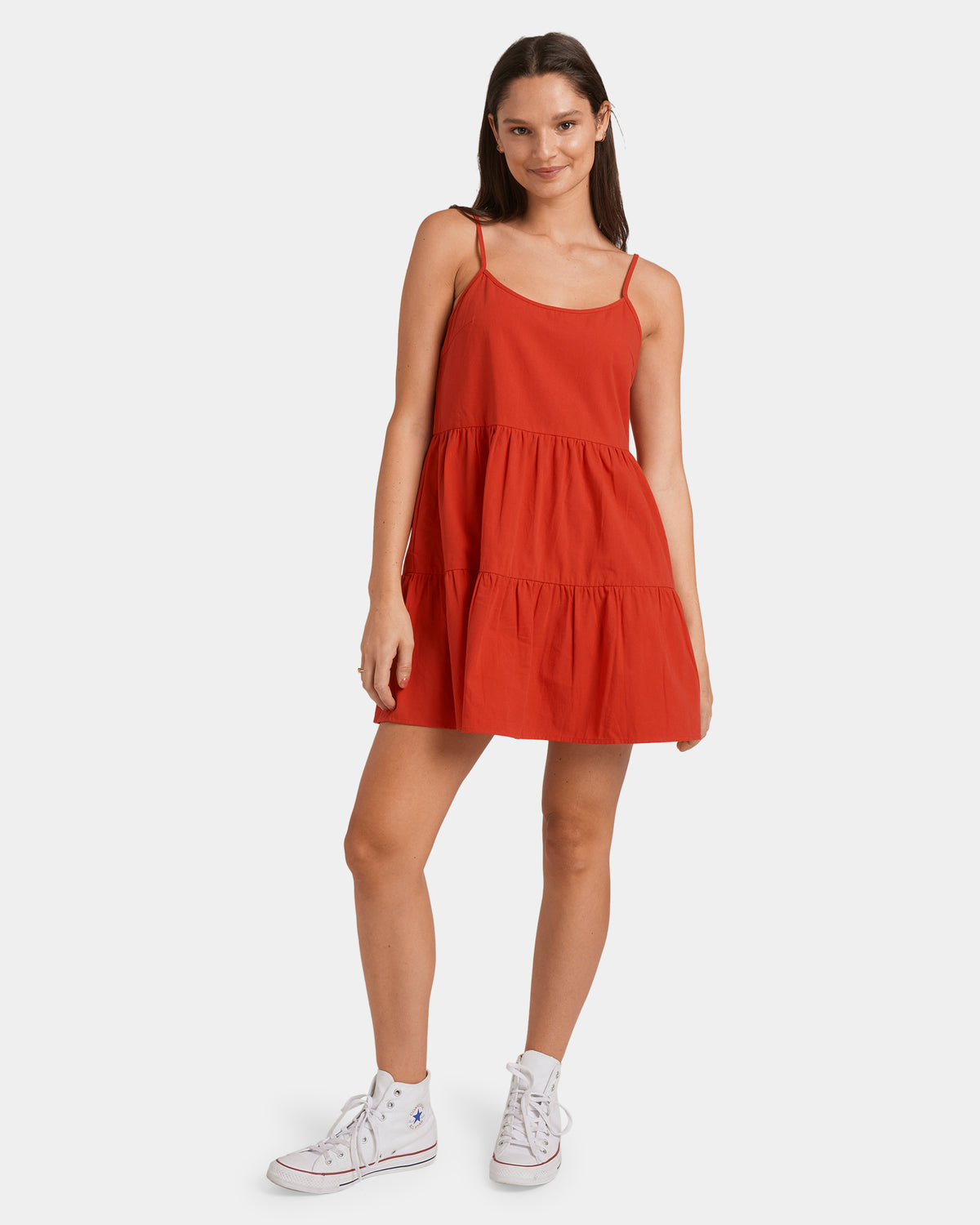 Womens Haze Tiered Singlet