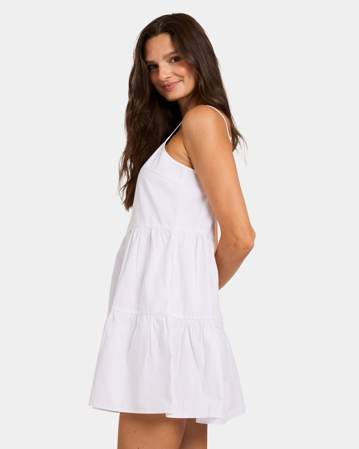 Womens Haze Tiered Singlet Dress