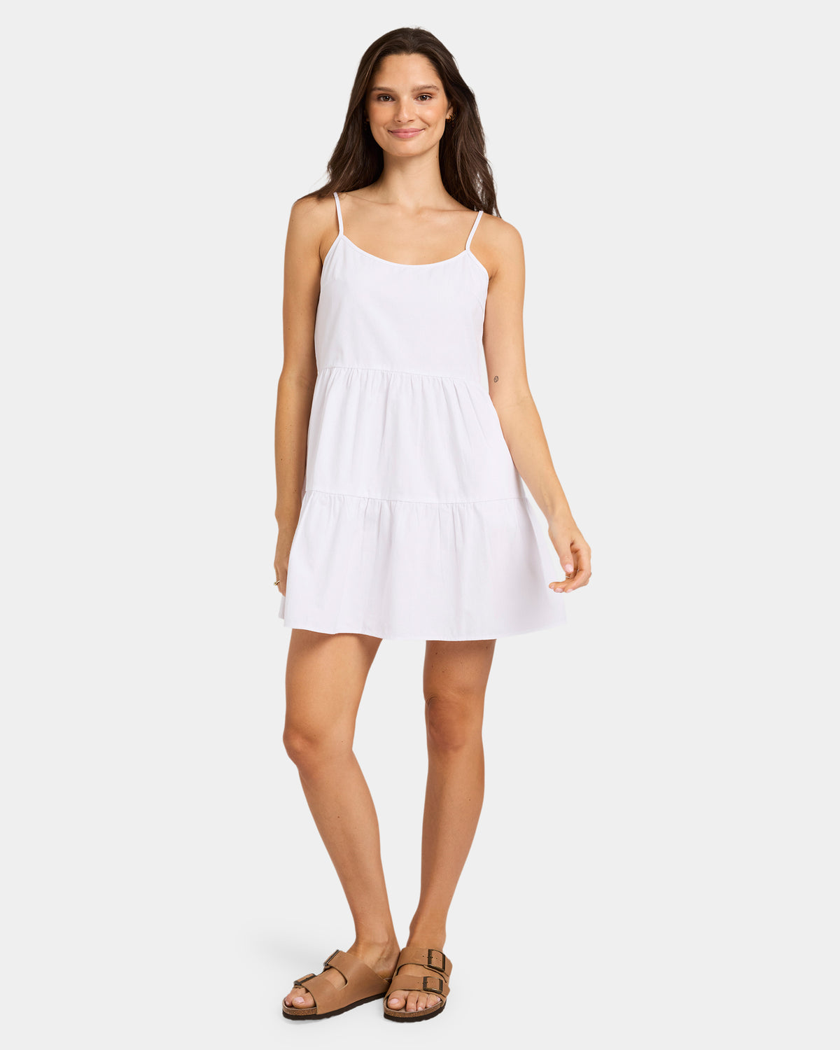 Womens Haze Tiered Singlet Dress