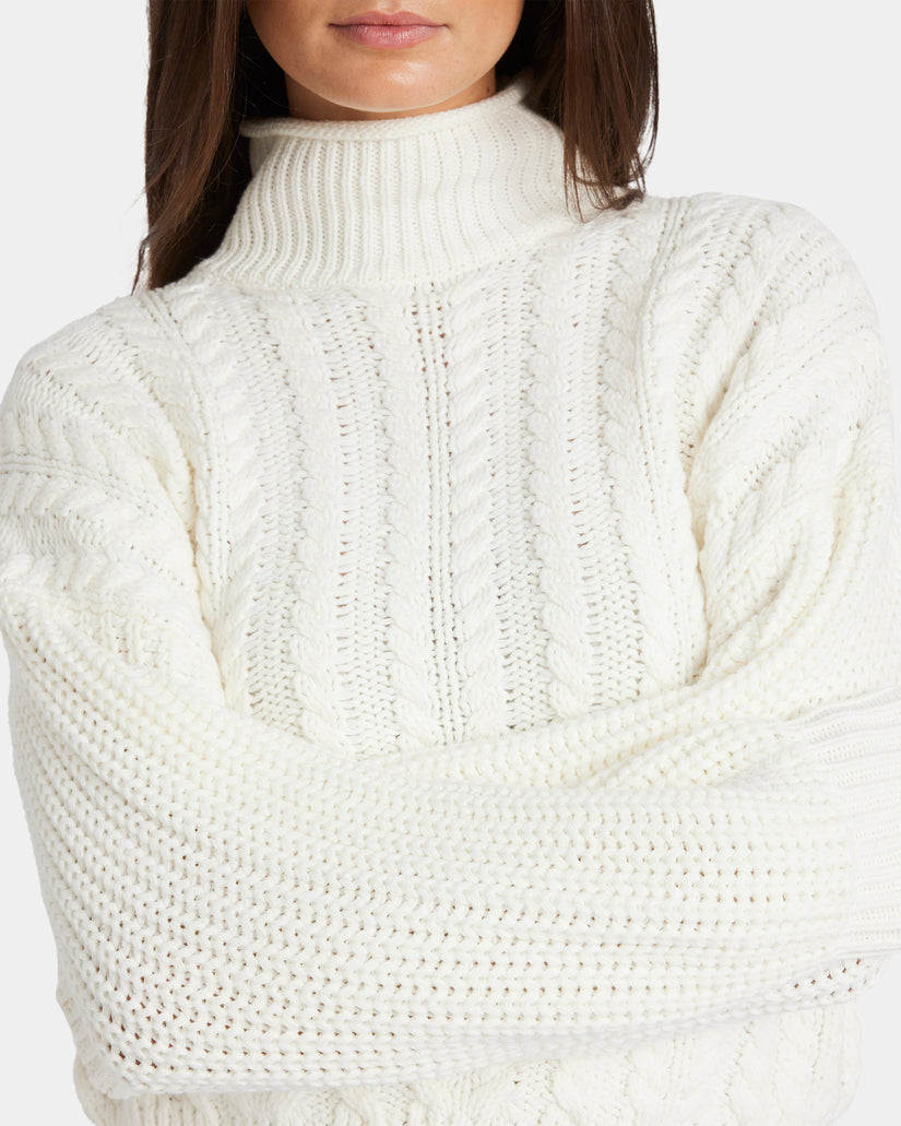 WOMENS FABLE KNIT SWEATER