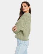 WAFER 1/2 ZIP KNIT