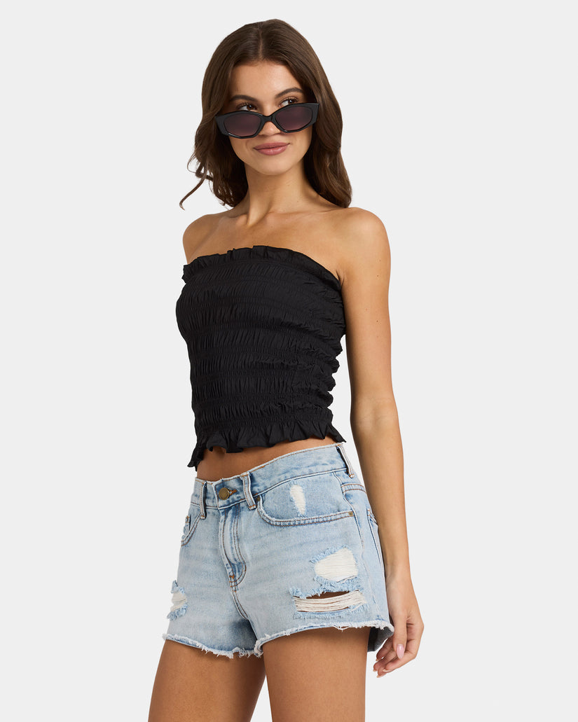 Womens Sundae Shirred Tube Tank